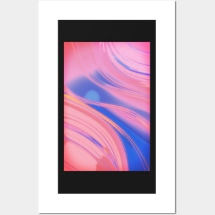 Iridescent Abstraction Posters and Art